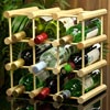 9 Bottle Pine Wine Rack