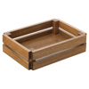 Acacia Food Presentation Crate 8.75" x 6.25"