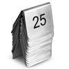 Stainless Steel Table Numbers Set 1-25