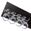 Steel Glass Rack 40cm