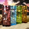 Coloured Glass Tiki Mugs 14oz / 400ml