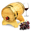 Wooden Wine Barrel Dispenser 5ltr