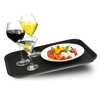 Rectangular Non Slip Tray Black