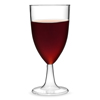 Disposable Tulip Wine Glasses 7.6oz LCE at 125ml & 175ml